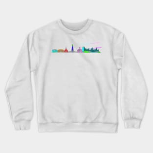 Reykjavik buildings Crewneck Sweatshirt